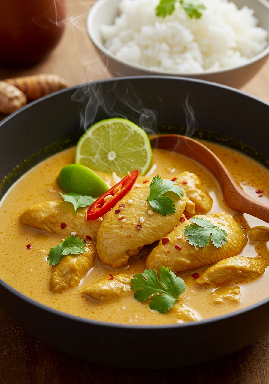 Coconut Chicken Curry - secondary view
